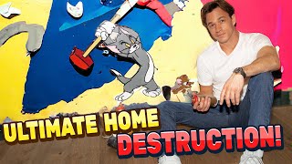 Decorating With Destruction! Top Viral Shorts Destroying A House With Art