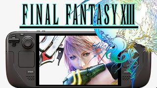 Final Fantasy XIII Steam Deck Performance Tested In 2025 - 60FPS FF13Fix