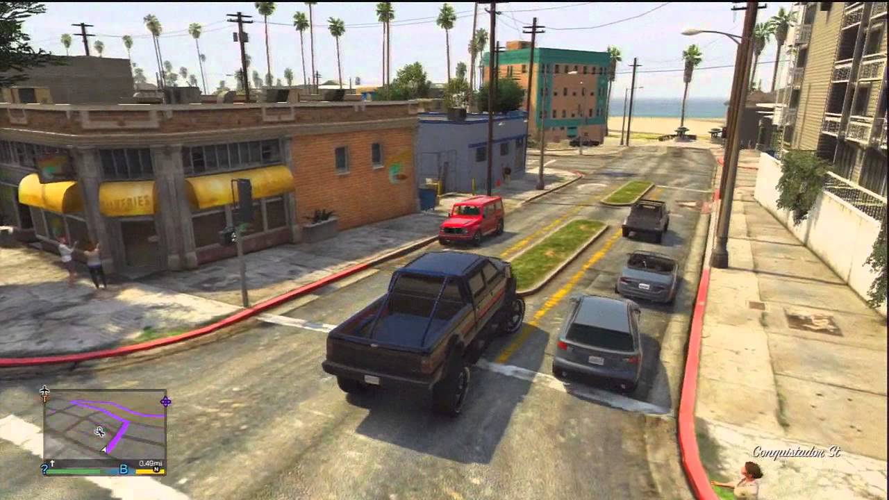 Gta 5 My car locations (Accer, Monster Truck) - YouTube