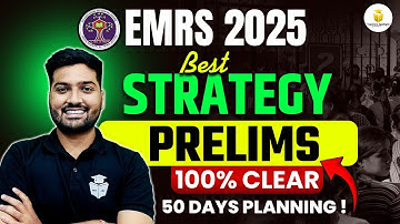 EMRS 2025 Prelims Preparation Strategy | EMRS TGT/PGT 50 Days Study Planning | Teachers Spotlight