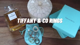 Tiffany & Co Ring Collection | VLOGMAS DAY 20 Tiffany And Co Gold Infinity Ring