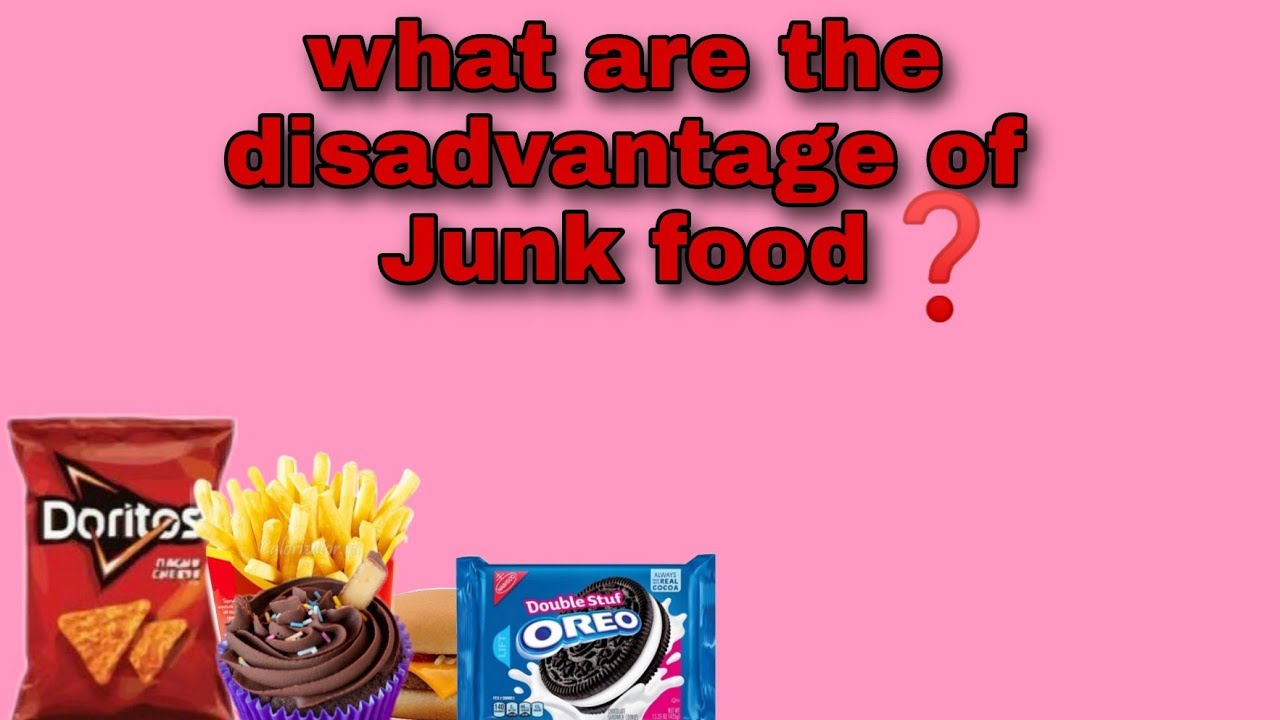 What are the disadvantage of junk food in English - YouTube