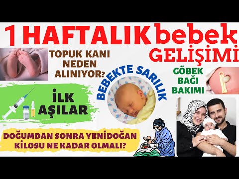 1 Haftalık Bebek Gelişimi ( YENİDOĞAN DETAYLI ANLATIM) w/ @Rabia ŞAHİN