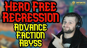 Free Regression Take Advantage Faction Abyss Progression - Infinite Magicraid