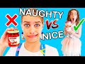 SOMEONE GOT IN TROUBLE! NAUGHTY VS NICE Challenge w/ The Norris Nuts