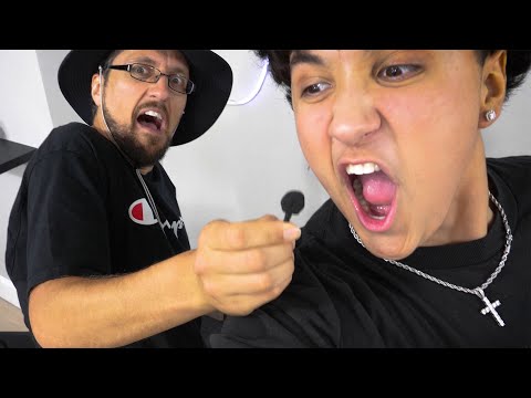 My Son Mike teaches me How to make Youtube Intro's