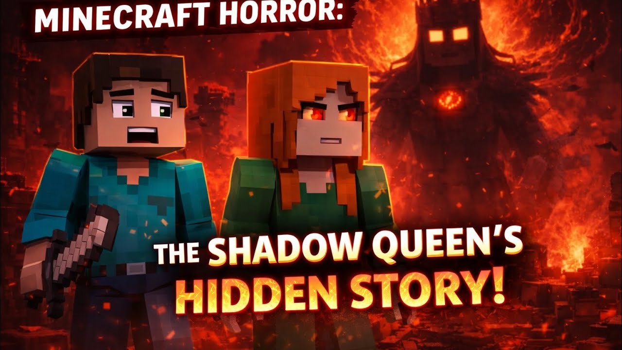 Minecraft Horror Story | नेदर की खोई हुई रानी 👑 Alex का खौफनाक सच 