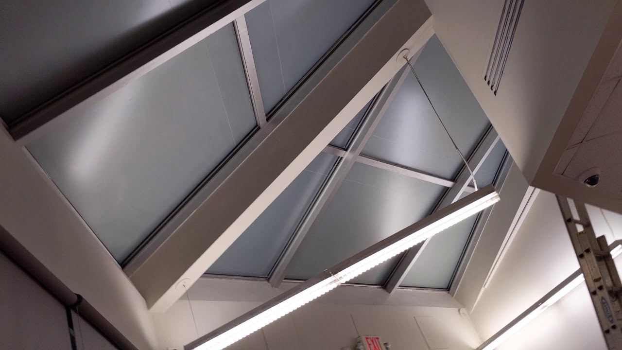 White Frosted Film Skylights YouTube