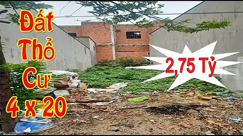 Nhà Đất Hóc Môn 2021 | Bán Đất Hóc Môn Xuân Thới Thượng 2,75 Tỷ