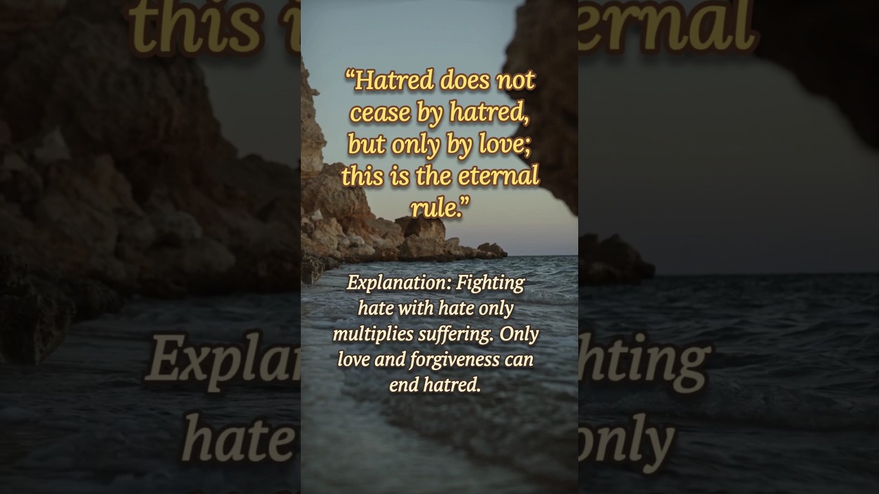 Buddha Teachings on Love and Forgiveness