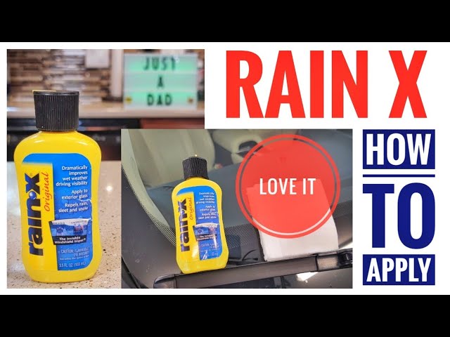 Official Rain-X on X: The difference is crystal clear. Instantly improve  your driving visibility in rain, sleet and snow with Rain-X 2-in-1 Glass  Cleaner and Rain Repellent. Tag us in your posts