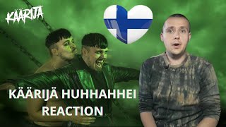 Käärijä's New Song "huhhahhei" | Official Visualizer | Reaction