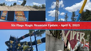 Information Six Flags Magic Mountain Update-April 8, 2025 (Project 2026, Sky Tower, Superman, Hurricane Harbor) Guide