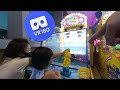 [VR180 VR 3D] Toddler Riley Arcade Fun with Water Jet Rubber Duckie Machine | Virtual Reality Oculus