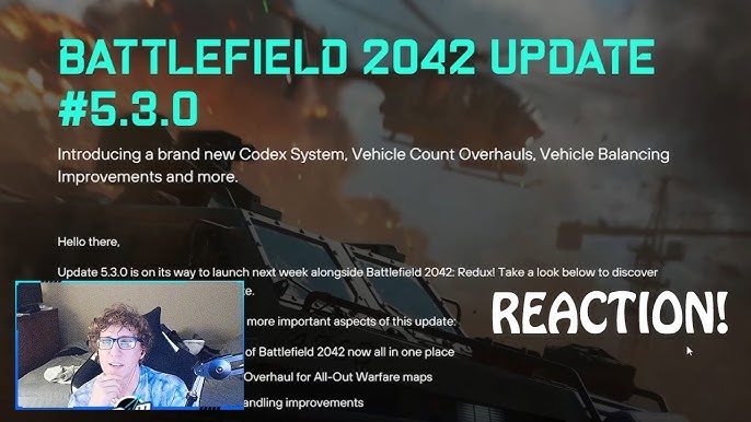 Battlefield 2042 Next Update 5.3.0 Patch Notes Revealed, Out Alongside  BF2042: Redux Next Week