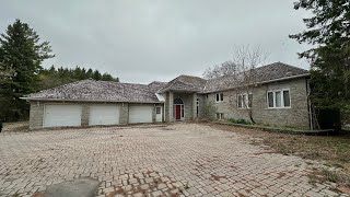 Mysterious ABANDONED 1990’s Dream Mansion Left In The Woods For Years | THEY EVEN LEFT THEIR CARS