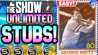 UNLIMITED STUBS METHOD 50-90K PER HOUR MLB The Show 22 Diamond Dynasty