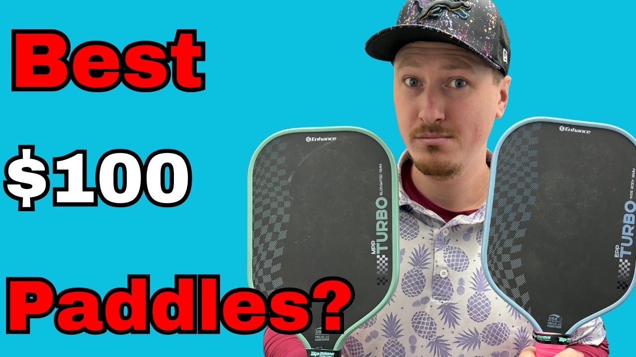 Обзор ракеток для пиклбола Enhance EPP и MPP Turbos: насколько хороши эти ракетки за 100 долларов?