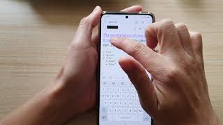 Galaxy S21/Ultra/Plus: How to Bold/Italic/Underline/Strike Through Text In Samsung Notes