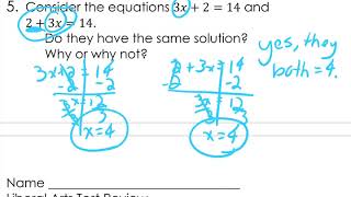 Lib Arts Math Unit B Test Review (FULL)