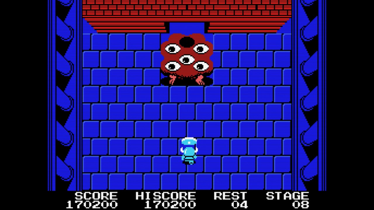 [MSX] Final Boss: Popolon vs. Hydnos & Ending (Aphrodite) ポポロン アフロディテ ...
