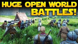 HUGE OPEN WORLD BATTLES! Mount and Blade 2 Bannerlord First Look With Gameplay