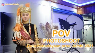 POV PHOTOSHOOT | Motret Duta Kebudayaan Prov  Jambi di Studio | Sony A7II