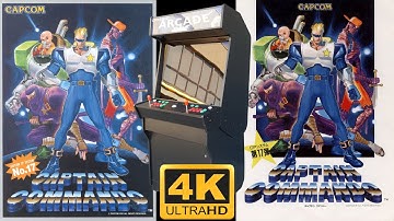 Captain Commando | ARCADE | 4K60ᶠᵖˢ UHD🔴 | Longplay Walkthrough Playthrough Full Movie Game