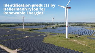 Identification products by HellermannTyton for Renewable Energies