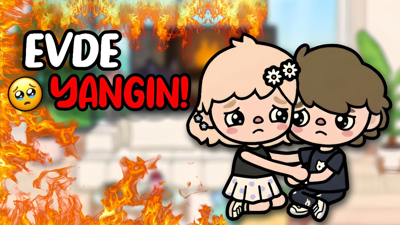 Evde Yangın Çıktı! 😭 ~ Durumumuz çok kötü 💔 ||TOCA LİFE WORLD TÜRKÇE||
