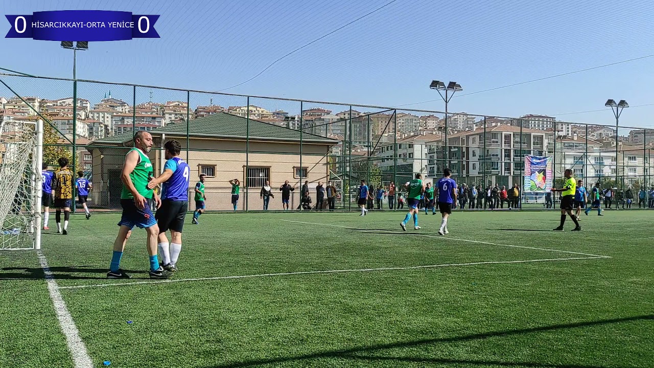 YARI FİNAL - ORTA YENİCE 0(3) - 0(4) HİSARCIKKAYI - ÇANKIRI GENÇLİK DERNEĞİ FUTBOL TURNUVASI