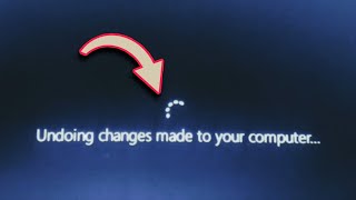 Undoing Changes Made to your computer - حل مشكلة عدم اقلاع ويندوز 10