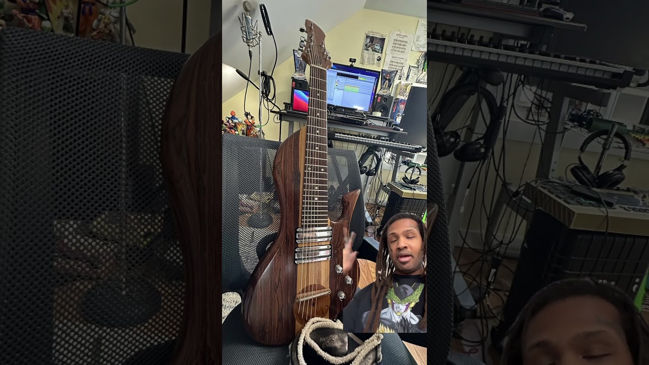 The story of my custom 8 string guitar.