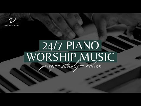 24/7 Piano Worship with Scriptures: Quiet Time With God