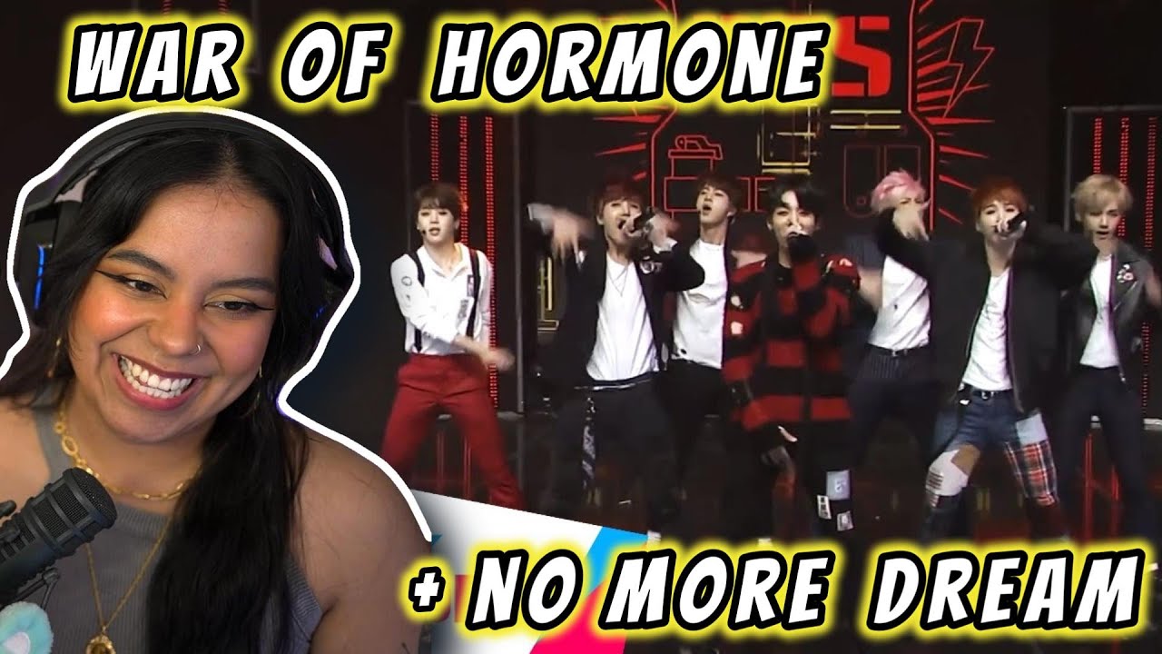 BTS 'War of Hormone' & 'No More Dream' | LIVE PERFORMANCE REACTIONS