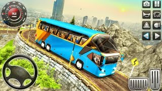 Uphill Offroad Coach Bus Driving Mountain Simulator - Android GamePlay screenshot 5