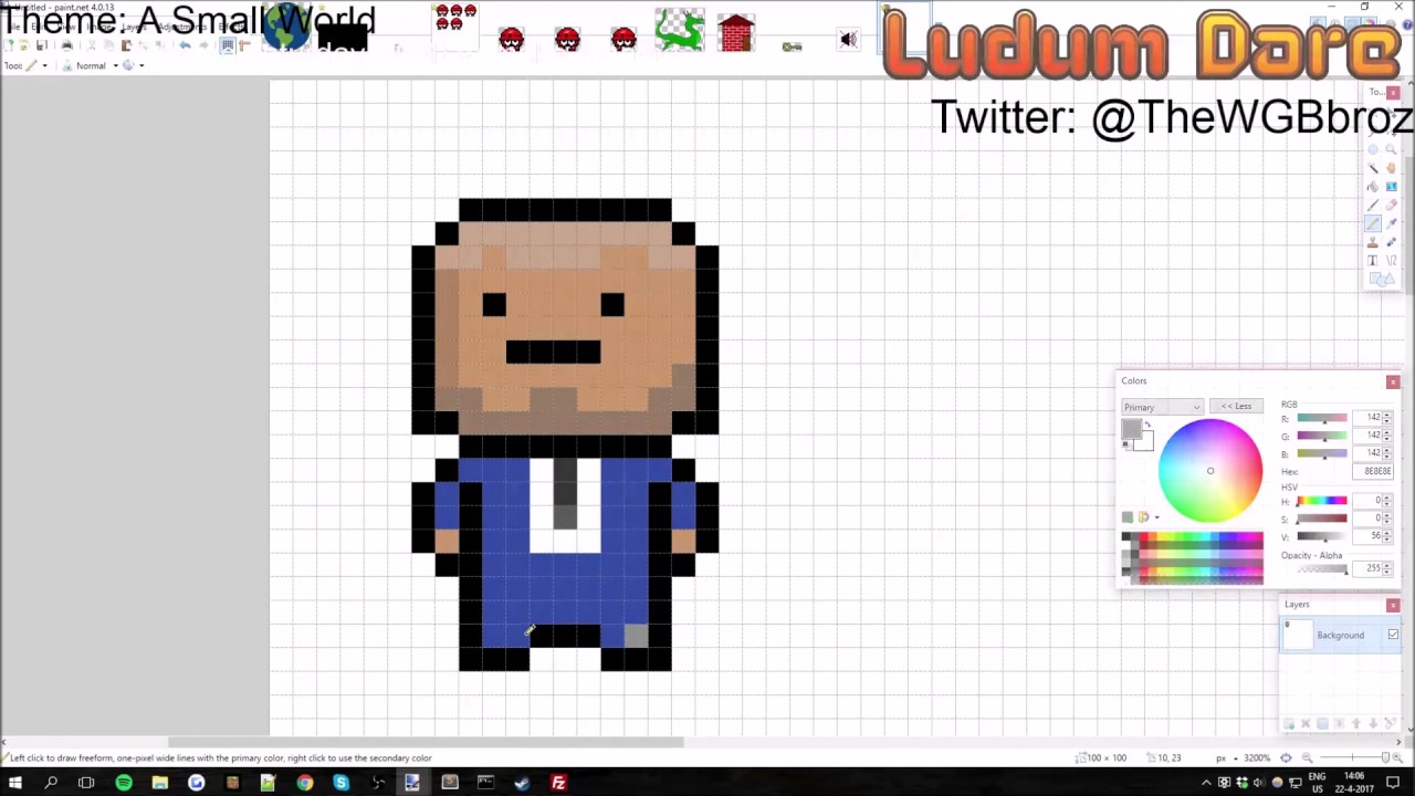 Ludum Dare 38 TIMELAPSE (Making a game in 48 hours) - YouTube