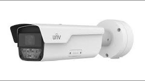 How to configure Vehicle number&non vehicle UNV ANPR CAMERA.