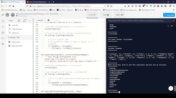 OOP Final Project Run Through