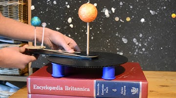 A homemade orrery to go with Bob Graham