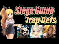 How To BUILD TRAP Defenses | (Siege) Summoners War