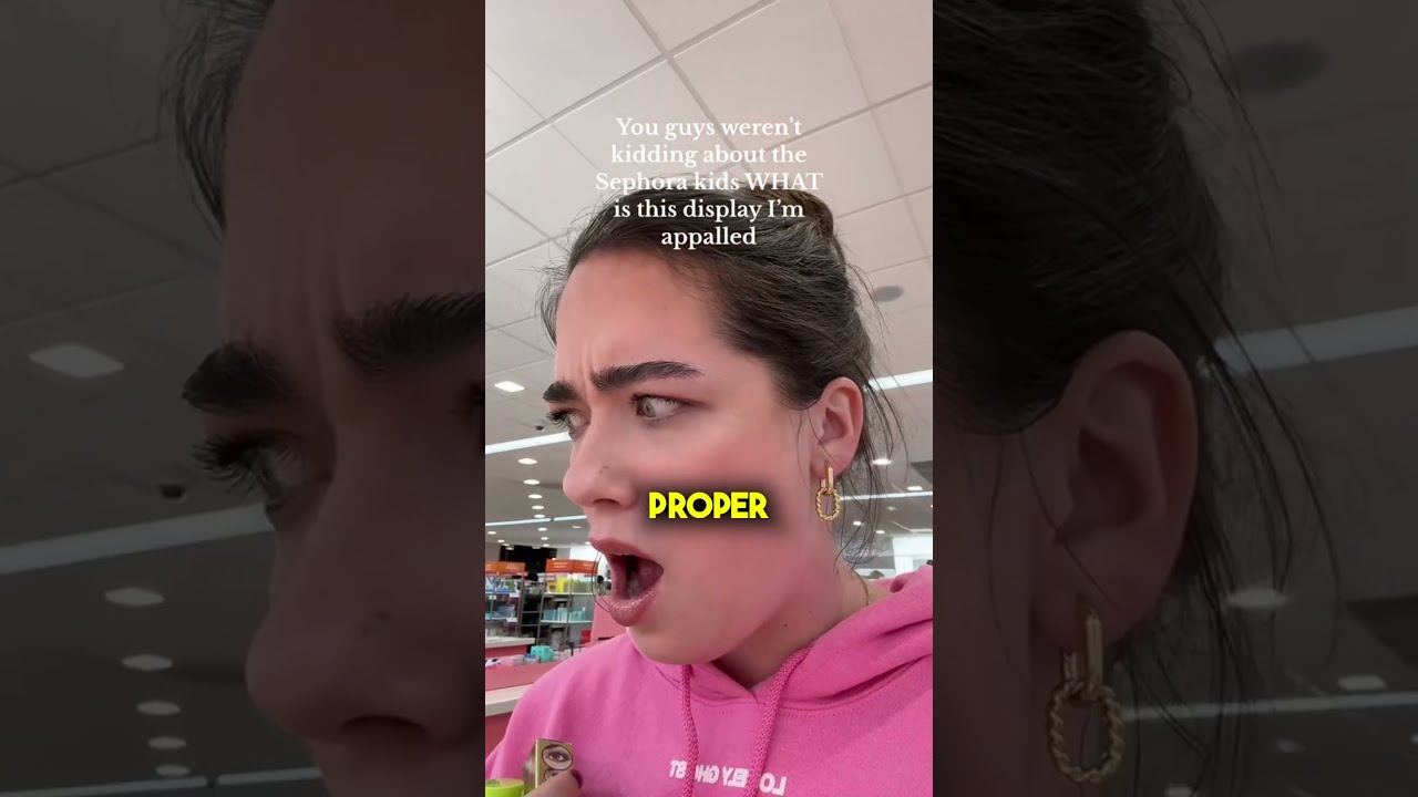 The Kids Epidemic In Sephora 