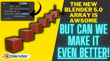 We Can Make The New Array Modifier EVEN BETTER!