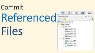 How to commit referenced files to Teamwork Server