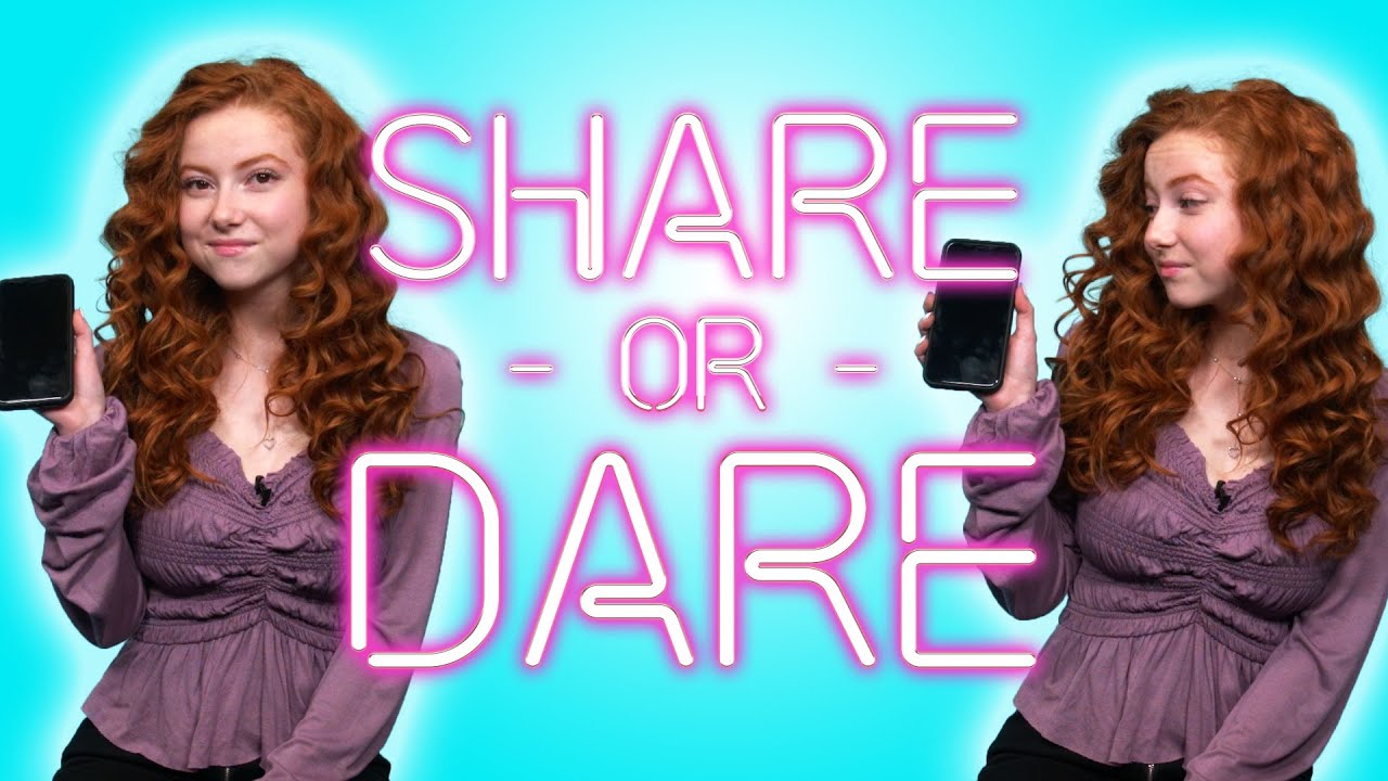 Francesca Capaldi Shares What’s In Her Phone | SHARE OR DARE