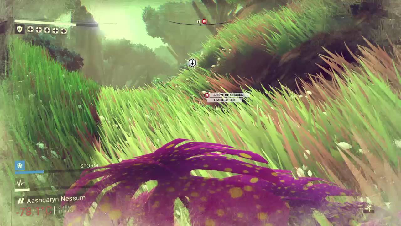No Man's Sky : Extremely lush planet - Almost nice as the trailers