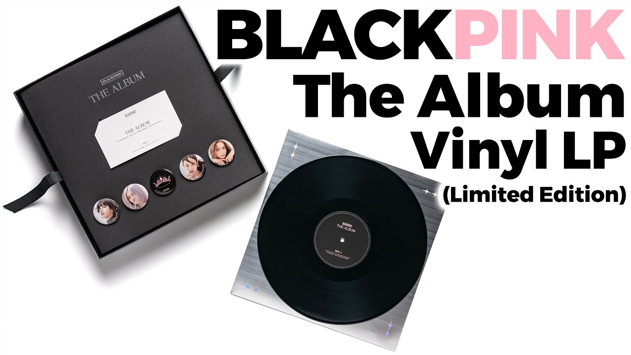 BLACKPINK THE ALBUM LPレコード(限定)