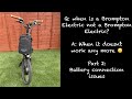 My Brompton Electric - the failures part 2: The battery connection