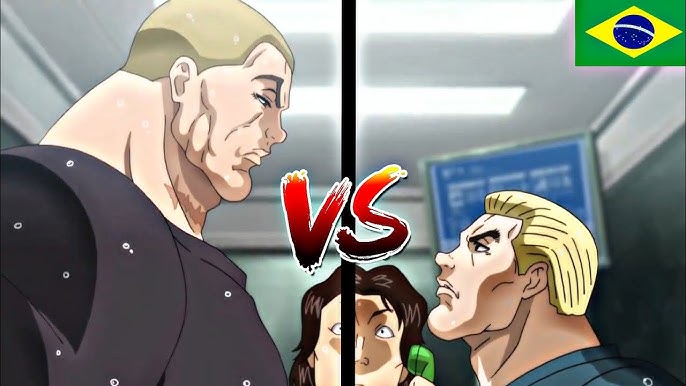 🇧🇷 Baki VS Yanagi E Sikorsky ( Baki OverPower Após O S3xo 😳 ) Parte 1 Baki  Dublado Em Português 