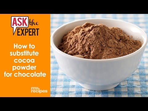 How to Substitute Cocoa Powder for Chocolate | Ask the Expert